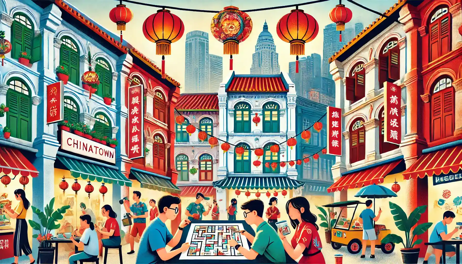 Chinatown Singapore Banner